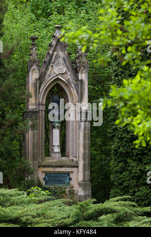 Brühl Stadtpark Quedlinburg Stockfoto