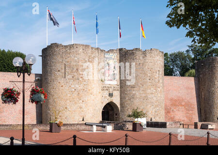 Chateau de Peronne Peronne Somme Hauts-de-France Frankreich Stockfoto