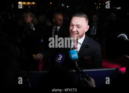 Conor McGregor beim Conor McGregor: Notorische Premiere im Savoy Cinema in Dublin. Stockfoto