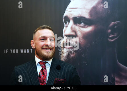 Conor McGregor beim Conor McGregor: Notorische Premiere im Savoy Cinema in Dublin. Stockfoto