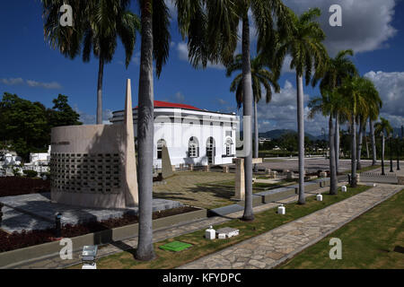Ifigenia Friedhof in Santiago de Cuba, Ruhestätte von ein paar bemerkenswerte Kubanern und im Jahre 1868 eröffnete kleinere Friedhof von Santa Ana zu ersetzen. Stockfoto