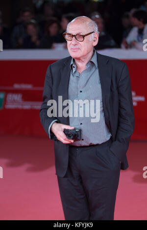 Rom, Italien. 01 Nov, 2017. roten Teppich mit englischen Komponisten Michael Nyman im Auditorium Parco della Musica in Rom. Credit: Matteo nardone/Pacific Press/alamy leben Nachrichten Stockfoto