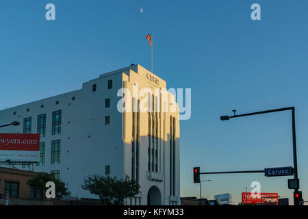 Glendale, Okt 28: Sonnenuntergang Außenansicht Der cbre Gebäude am 28 Oktober 2017 in Glendale, Los Angeles, California, United States Stockfoto