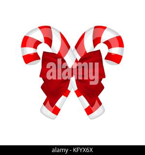 Traditionelle Weihnachten candy Stock Vektor