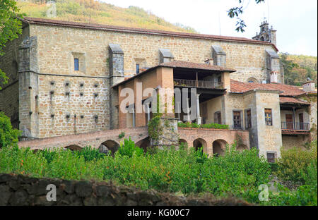 Monasterio de Yuste, Kloster in Cuacos de Yuste, La Vera, Extremadura, Spanien Stockfoto