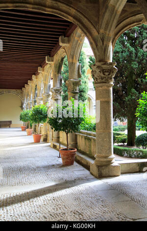 Monasterio de Yuste, Kloster in Cuacos de Yuste, La Vera, Extremadura, Spanien Stockfoto