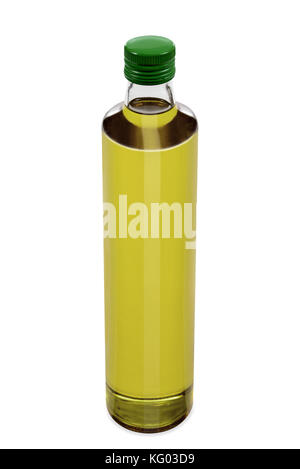 Olivenölflasche Stockfoto