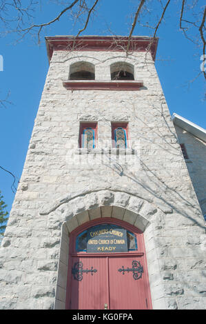 Chalmer der Vereinigten Kirche, Keady, Ontario, Kanada Stockfoto