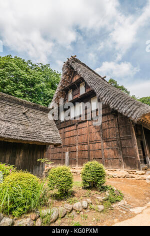 Yamada Haus in Nihon Minkaen Folk House Museum, Kawasaki City, Kanagawa, Japan Stockfoto