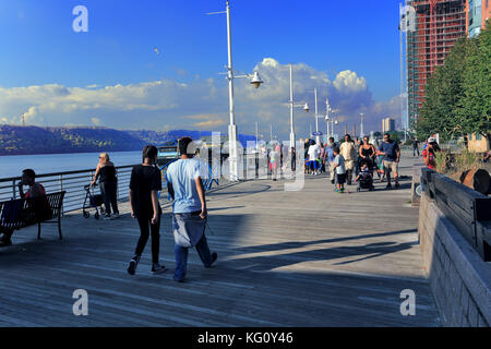 Hudson River Waterfront Yonkers New York Stockfoto