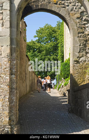 Rapperswil, Sankt Gallen, Schweiz: Altstadt - Schloss Stockfoto