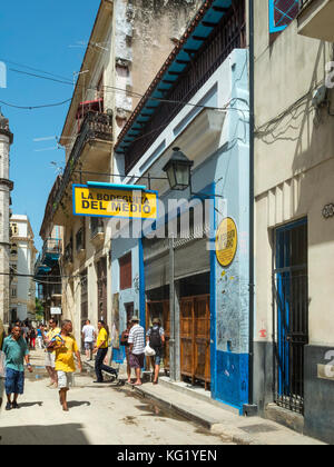 Havanna, Kuba: La Bodeguita del Medio Havanna, Kuba: La Bodeguita del Medio Stockfoto