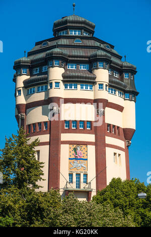 Mönchengladbach, Nordrhein-Westfalen, Deutschland: Wasserturm Stockfoto