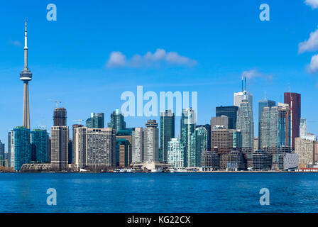 Toronto, Ontario, Kanada: Ontario See - Skyline - CN Tower Kanada, Ontario, Toronto, Ontario, Toronto KanadaCanada Stockfoto