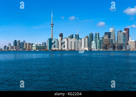 Toronto, Ontario, Kanada: Ontario See - Skyline - CN Tower KanadaCanada, Ontario, Toronto Stockfoto