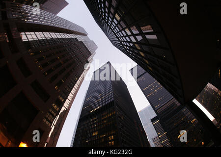 Toronto, Kanada, 17. November 2012. Wolkenkratzer im Herzen des Toronto District. Credit: mario Beauregard/alamy leben Nachrichten Stockfoto