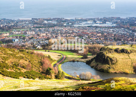 Arthur's Seat, Edinburgh, Schottland, Vereinigtes Königreich, Europa Stockfoto