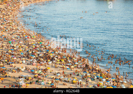 Strand von Ipanema, Rio de Janeiro, Brasilien, Südamerika Stockfoto