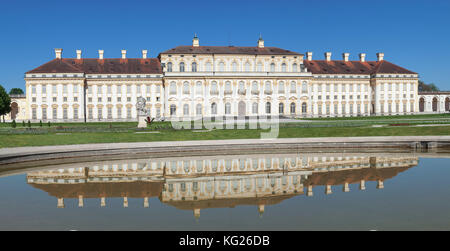 Neues Schloss Schleissheim, Oberschleissheim, München, Bayern, Deutschland, Europa Stockfoto