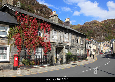 Blaenau Ffestiniog, Historic Welsh Slate Mining Town, Gwynedd, North Wales, Wales, Vereinigtes Königreich, Europa Stockfoto