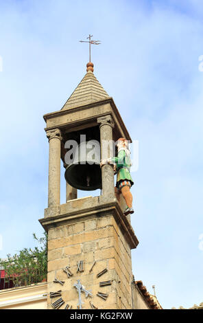 Rathaus Rathaus Abuelo Mayorga Abbildung, Plasencia, Provinz Caceres, Extremadura, Spanien Stockfoto