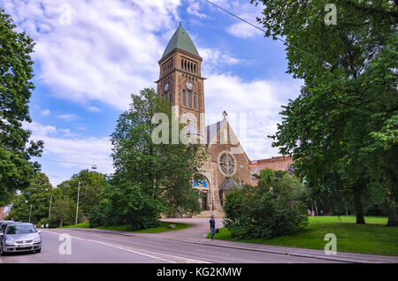 Außenansicht des Vasa Kirche (Vasakyrkan) in Göteborg, Bohuslan, Schweden. Stockfoto