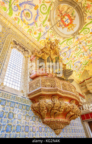 Coimbra sao Miguel Kapelle Stockfoto