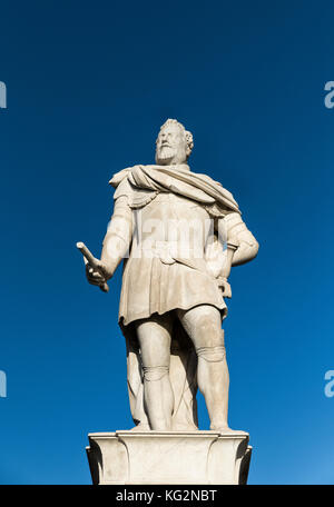 Der Quattro Mori, ferdinando I de' Medici, Livorno, Toskana, Italien. Stockfoto