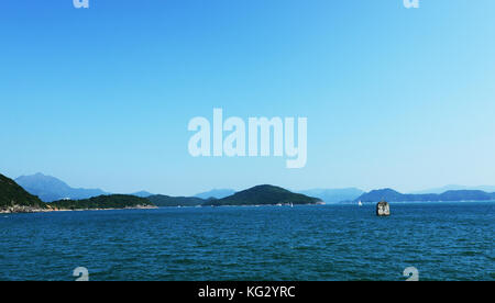 Clear Water Bay in Hongkong. Stockfoto