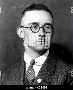 Heinrich HIMMLER (1900-1945) führendes Mitglied der Deutschen Nazi-Partei um 1930 Stockfoto