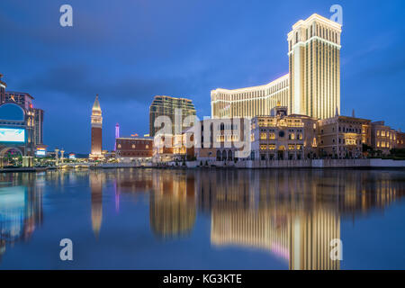 Das Venetian Macau Casino und Hotel in Macao (Macau), China Stockfoto