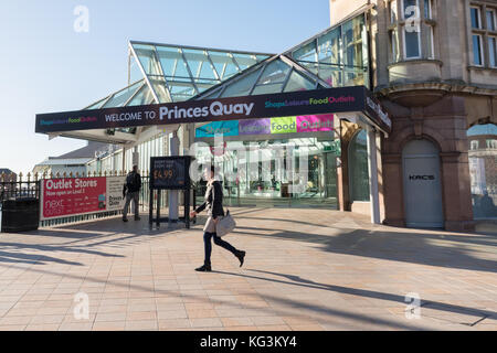 Princes Quay Shopping Centre, Hull, England, Großbritannien Stockfoto