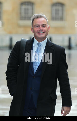 Peter whittle ukip besucht die bbc Andrew Marr Show bei den BBC-Studios in London, 26. Februar 2017 Stockfoto