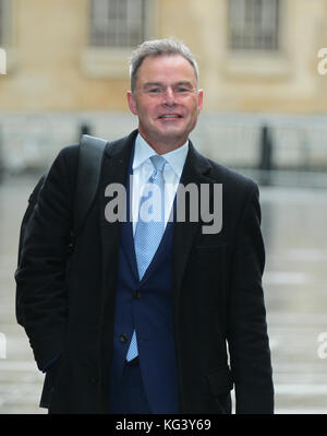 Peter whittle ukip besucht die bbc Andrew Marr Show bei den BBC-Studios in London, 26. Februar 2017 Stockfoto