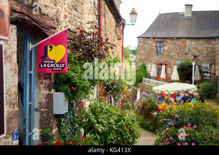 Die Outdoor Fotografie Festival in La Gacily Morbihan Bretagne Frankreich Stockfoto