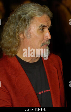 Billy Connolly, Nahaufnahme, Schauspieler, Komiker, besucht einen roten Teppich Ereignis, London 2004, UK, England Stockfoto