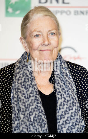 Vanessa Redgrave nimmt am 2. November 2017 am Auditorium Parco Della Musica in Rom Teil. | Nutzung weltweit Stockfoto