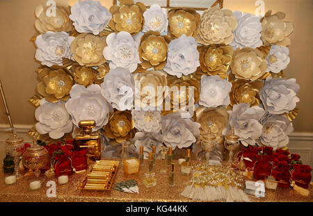 Beverly HILLS, CA - 2. NOVEMBER: Atmosphäre, am 2. November 2017 auf der #PartyPopPost auf der Halbinsel In Beverly Hills, Kalifornien. Kredit: Faye Sadou/MediaPunch Stockfoto