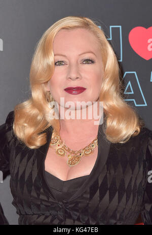 West Hollywood, Kalifornien, USA. 2 Nov, 2017. november 2017 - West Hollywood, Kalifornien - traci Lords. "Hot Date" Los Angeles Premiere an der Estrella statt. Credit: f. sadou/admedia/zuma Draht/alamy leben Nachrichten Stockfoto