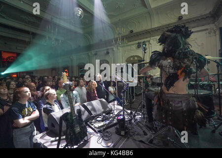 London, Großbritannien. 3. november 2017. nordischen Giganten live auf der Bühne im Bush Hall in London. foto Datum: Freitag, 3. November 2017. Foto: Roger Garfield/alamy leben Nachrichten Stockfoto