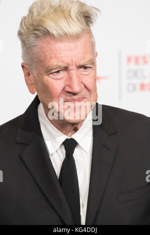 Rom, Italien. 5. November 2017. Rom, Italien. 04 Nov, 2017. David Lynch die Teilnahme am Fotoshooting im 12 Rom Film Fest Quelle: Silvia Gerbino/Alamy Live News Credit: Silvia Gerbino/Alamy leben Nachrichten Stockfoto