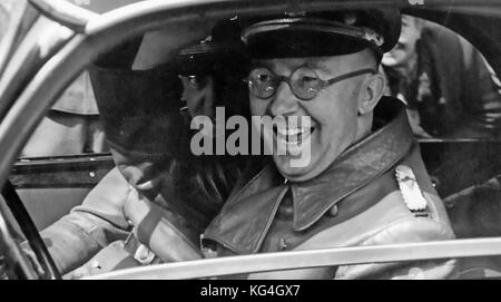 Heinrich HIMMLER (1900-1945) führendes Mitglied der Deutschen Nazi-Partei um 1943 Stockfoto