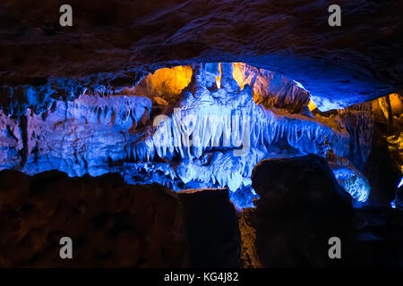 Höhle führt zu Ruby Falls in Lookout Mountain in der Nähe von Chattanooga, Tennessee Stockfoto