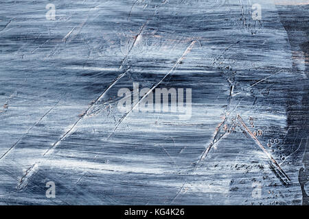 Von Hand bemalt grunge Texturen Hintergrund mit pinselstrich Spuren und Kratzer. Stockfoto