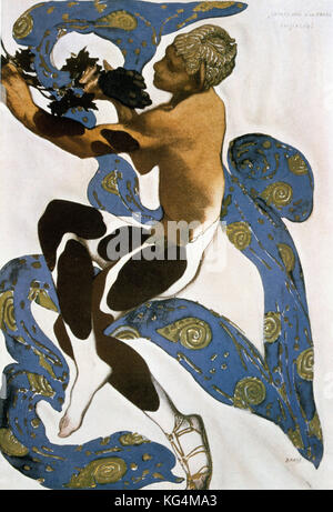 Leon Bakst - Kostüm für Nijinsky in L'Apres midi d'un faune Stockfoto