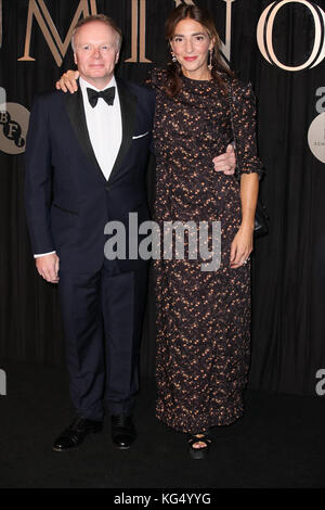 Die BFI-Fundraising-Gala „Luminous“ in der Guildhall - Ankünfte mit: Jason Watkins, Clara Francis Where: London, United Kingdom Wann: 03 Oct 2017 Credit: Mario Mitsis/WENN.com Stockfoto