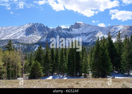 Wheeler Peak in Great Basin National Park, Baker, Nevada Stockfoto