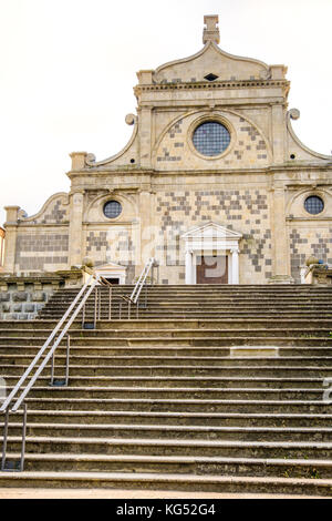 Kirche treppen Abbazia di praglia (praglia Abtei) - padua - Euganeischen Hügel (Colli Euganei) - Italien Stockfoto