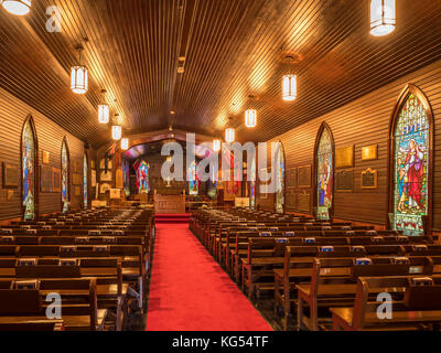 Kapelle, RCMP Ausbildung Depot, Regina, Saskatchewan, Kanada. Stockfoto