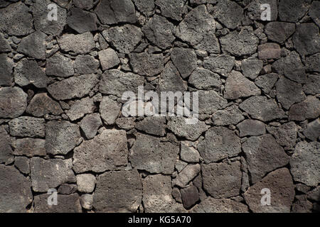 Graue Steine Wand Stockfoto